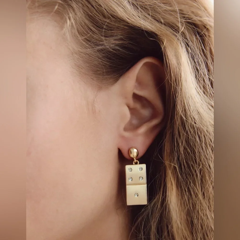 Zara domino piece earring New no tags